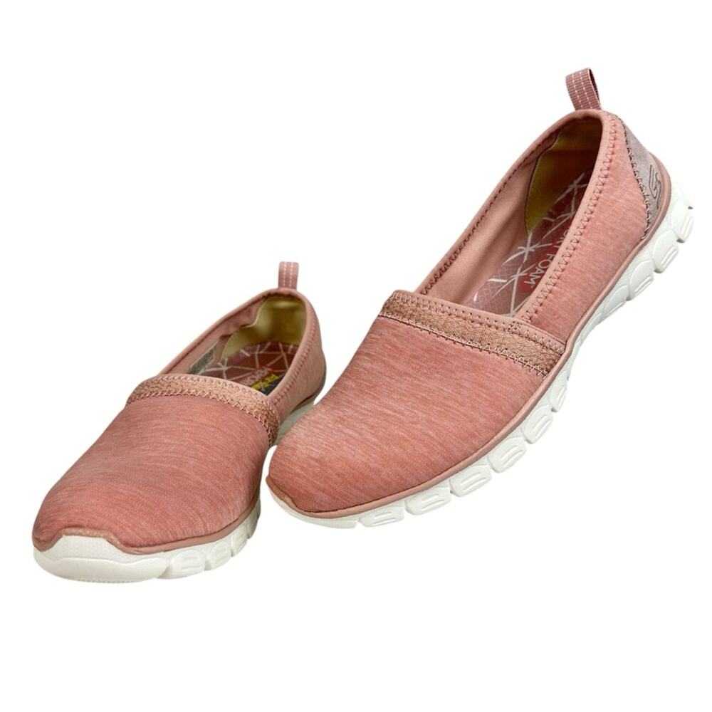 Skechers Ez Flex 3.0 Swift Motion Pink Slip-On Sneakers Size 7.5